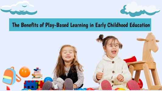 Children engaged in creative play activities in a colorful early childhood classroom, illustrating the benefits of play-based learning for social, emotional, and cognitive development.