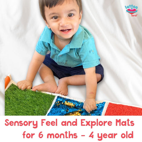 Sensory Feel and Explore Mats for 0 to 4 years | Clearance Sale