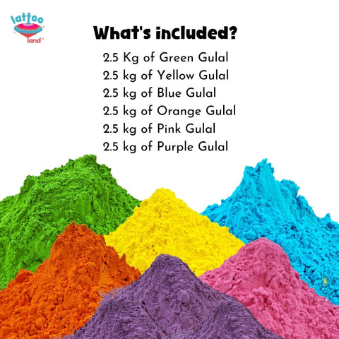 Safe and natural Holi powder for celebrations and color parties