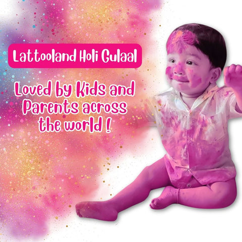 Eco-friendly Holi colors made from 100% natural ingredients, safe for skin and the environment