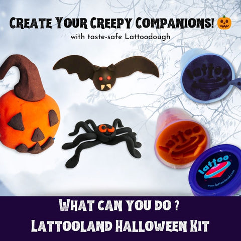 Halloween craft supplies for kids, perfect for creative and spooky activities.