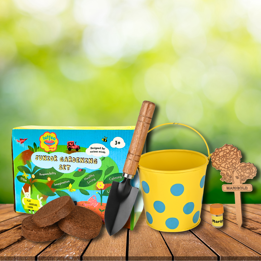 Plant-growing kit for kids, perfect for learning about plants, responsibility, and nature.