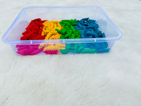 Durable sensory bin container for kids, designed for mess-free and imaginative sensory activities